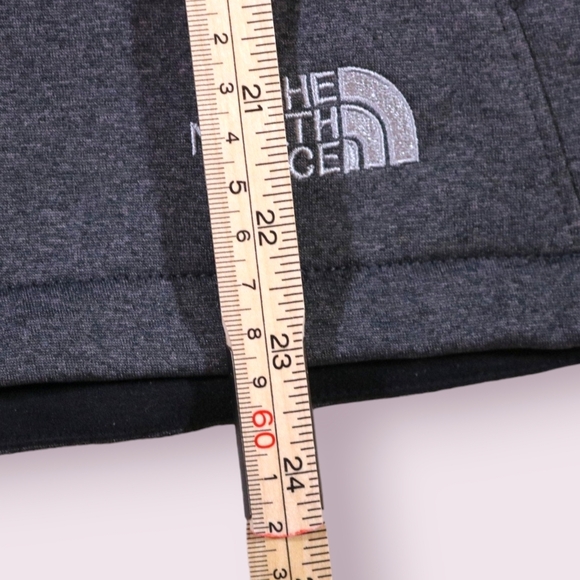 Womens The North Face Ridgeline Windwall Soft Shell Vest M Dark Heather Gray CAT - Picture 5 of 7